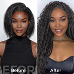 Lashey Human Hair Bulk Deep Wave for Boho Braiding