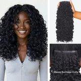 Black Friday $99 BOGO | Lashey Body Wave / Yaki Straight / Kinky Straight / Straight Invisible Seamless Clip in Hair Extensions