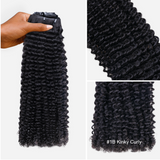 Lashey Body Wave / Yaki Straight / Kinky Curly / Kinky Straight / Straight Ultra Invisi Edges Clip in Hair Extensions