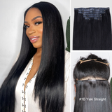 $89 BOGO | Lashey Body Wave / Yaki Straight / Kinky Straight / Straight Most Invisible Seamless Clip in Hair Extensions