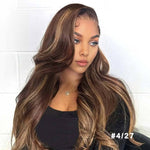 Lashey Invisi Edge Seamless Clip in Hair Extensions Body Wave Colored Real Human Hair