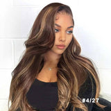 Lashey Invisi Edge Seamless Clip in Hair Extensions Body Wave Colored Real Human Hair