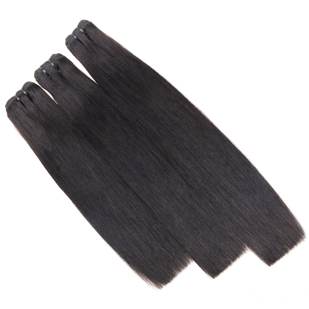 Lashey Raw Hair Bundles Silky Striaght 3pcs Hair Wefts Human Hair
