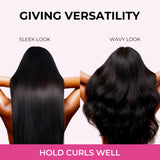 Lashey Invisi Edges Clip in Silky Straight Hair Extensions