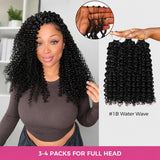 Premium | Lashey Human Crochet Hair No Knot Miracle Knots Protective Hairstyle