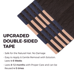 Lashey Seamless Tape in Hair Extensions Silky Straight #2 Dark Brown Virgin Human Hair