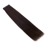 Lashey Seamless Tape in Hair Extensions Silky Straight #2 Dark Brown Virgin Human Hair