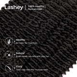 Lashey Human Hair Bulk Kinky Curly for Boho Braiding