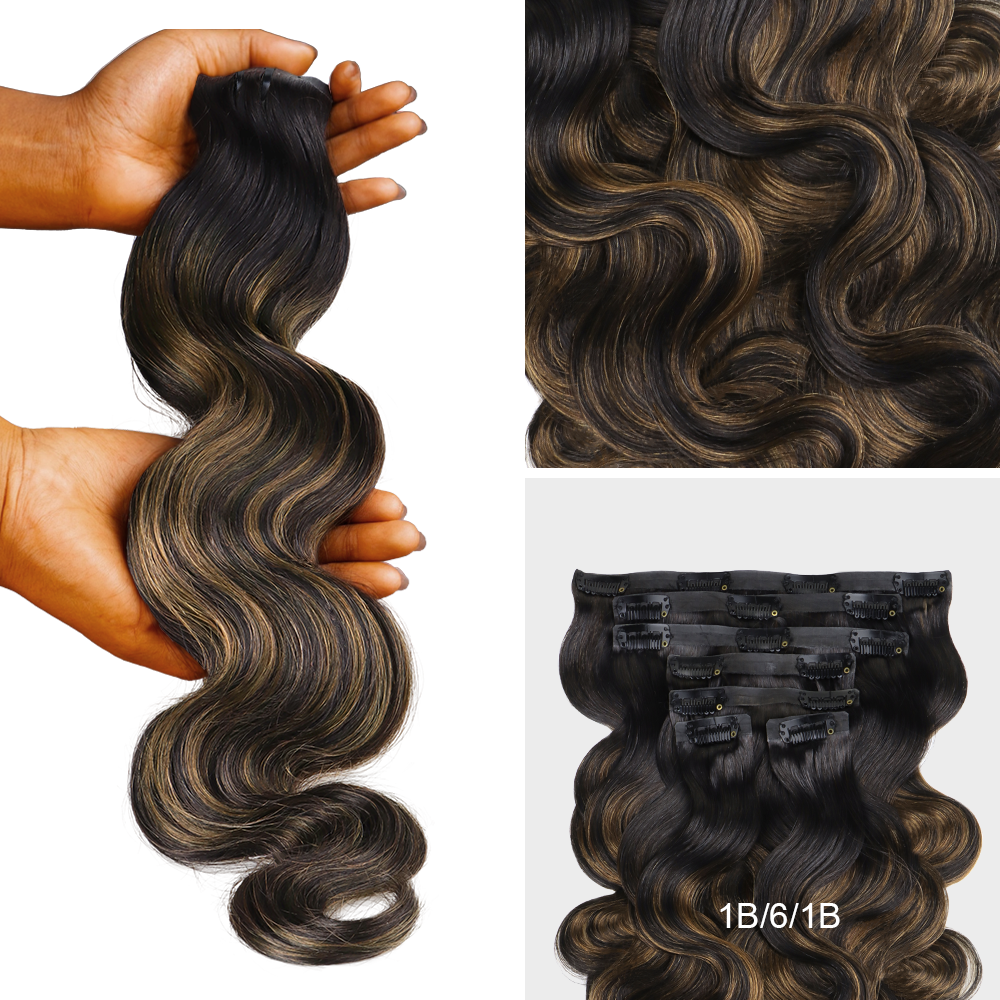 $99 BOGO | Body Wave / Yaki / Kinky Straight / Straight Clip in Hair Extensions