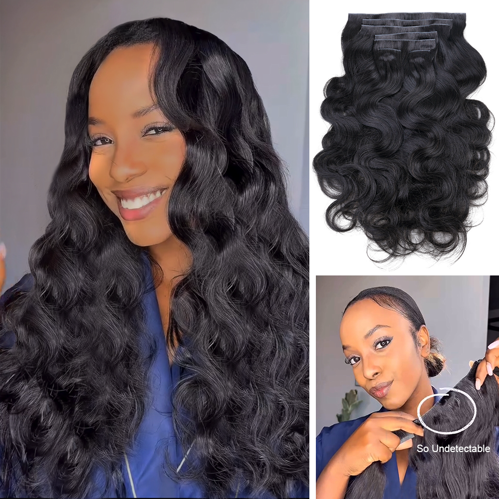 Black Friday $199 BOGO | Body Wave / Yaki / Kinky Straight / Straight Clip in Hair Extensions