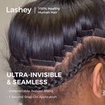 Lashey Seamless Tape in Hair Extensions Body Wave Virgin Human Hair