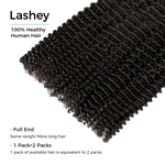 Lashey Human Hair Bulk Kinky Curly for Boho Braiding