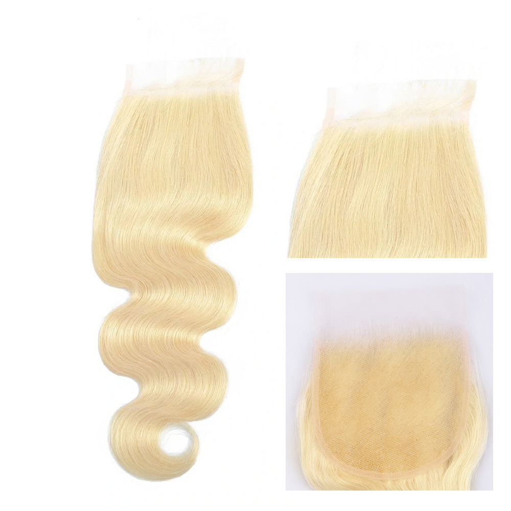 Lashey 5X5 HD Closure Blonde #613 Body Wave Real Invisible HD Lace