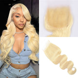 Lashey 5X5 HD Closure Blonde #613 Body Wave Real Invisible HD Lace
