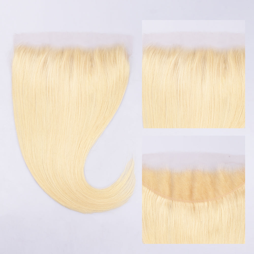 Lashey 13X4 HD Frontal Blonde #613 Silky Straight Real Invisible HD Lace