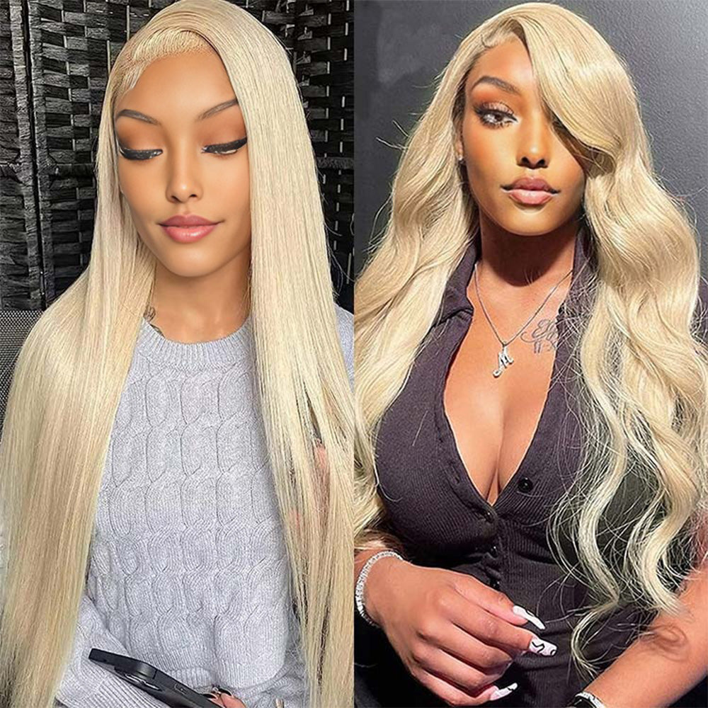 Lashey 13X4 HD Frontal Blonde #613 Body Wave Real Invisible HD Lace
