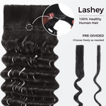 Lashey Human Hair Bulk Water Wave for Boho Braiding