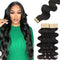 Invisible Soft Tape in Hair Extensions Human Hair Natural Black
