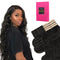 Invisible Soft Tape in Hair Extensions Human Hair Natural Black