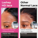 Super Fine HD Lace Closure Frontal Pre Bleached Knots Pre Plucked Hairline Human Hair