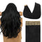 Lashey Tape in Hair Extensions Human Hair Body Wave Natural Black 18 Inch 50g/pack Invisible Soft Tape Ins for Women