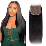 Super Fine HD Lace Closure Frontal Pre Bleached Knots Pre Plucked Hairline Human Hair