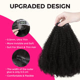 Add on Items | 24" Seamless Clip in Afro Kinky Curly 4C Hair Extensions (110g)