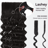 Lashey Human Hair Bulk Kinky Curly for Boho Braiding