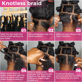 Lashey Human Braiding Hair Bulk Human Hair for Braiding Deep Wave 100% Virgin Hair Bulk 100g 2 Bundles/Pack No Weft Human Hair Extensions For Boho Braids Knotless Box Braid Natural Black 16 Inch