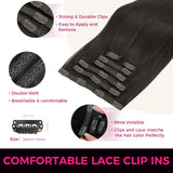 Final Sale | 24" Lace Clip in Silky Straight Hair Extensions (120g)-US Only