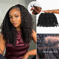 Lashey Upgraded Human Crochet Hair No Knot Miracle Knots Burmese Curly