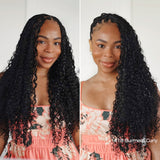 Upgraded | Lashey No Knot Miracle Knots Feather Crochet Human Hair Extension
