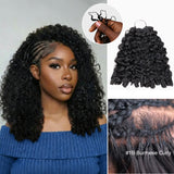 Upgraded | Lashey Seamless Feather Crochet Human Hair Extension Protective Hairstyle