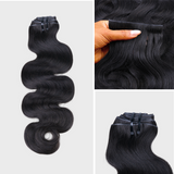 $199 BOGO | Lashey Body Wave Invisi Edge Seamless Clip in Hair Extensions