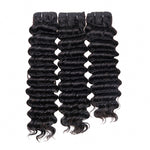 Lashey Virgin Hair Bundles Deep Wave 3pcs Hair Wefts Human Hair