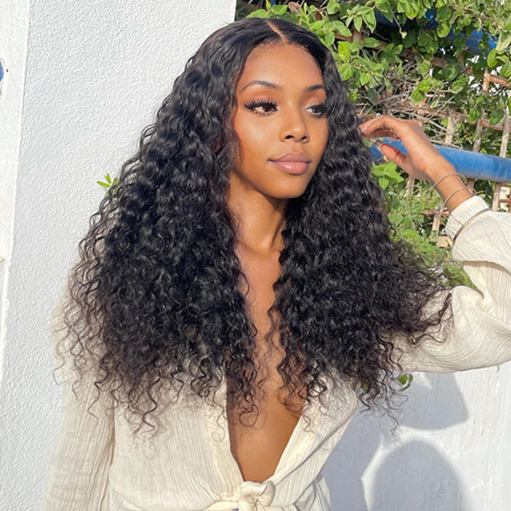 Lashey 2X6 HD Closure Real Invisible HD Lace Deep Wave