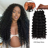 Upgraded | Lashey Seamless Feather Crochet Human Hair Extension Protective Hairstyle