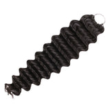 Lashey Feather Crochet Hair Extension Deep Wave Virgin Human Hair