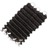 Lashey Feather Crochet Hair Extension Deep Wave Virgin Human Hair