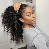 Lashey Feather Crochet Hair Extension Deep Wave Virgin Human Hair
