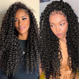 Lashey Feather Crochet Hair Extension Deep Wave Virgin Human Hair