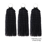 Upgraded | Lashey Seamless Feather Crochet Human Hair Extension Protective Hairstyle