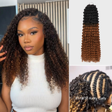 Upgraded | Lashey Seamless Feather Crochet Human Hair Extension Protective Hairstyle