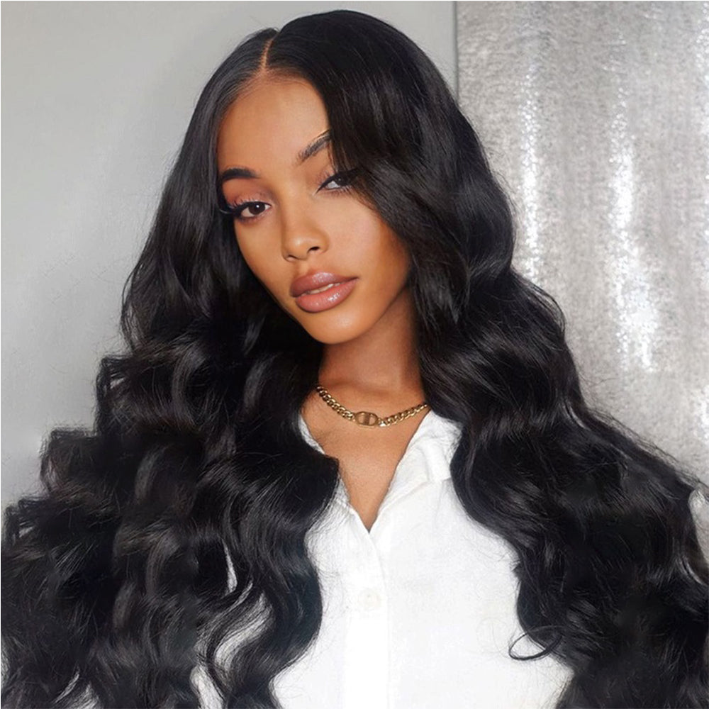Lashey 13X6 HD Lace Frontal Body Wave Real Invisible HD Lace