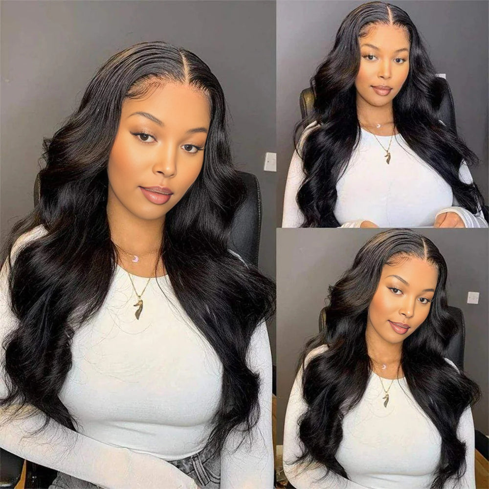 Lashey 13X4 HD Lace Frontal Body Wave Real Invisible HD Lace