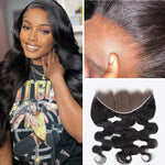 Lashey 13X6 HD Lace Frontal Silky Straight Real Invisible HD Lace