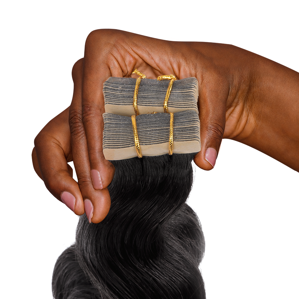 Lashey Seamless Tape in Hair Extensions Body Wave Virgin Human Hair