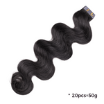 Lashey Seamless Tape in Hair Extensions Body Wave Virgin Human Hair