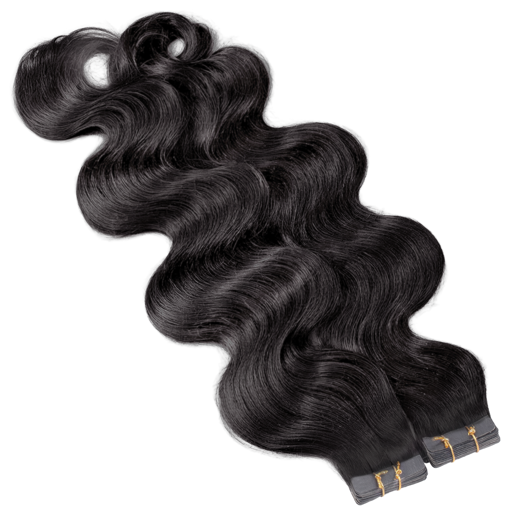 Lashey Seamless Tape in Hair Extensions Body Wave Virgin Human Hair
