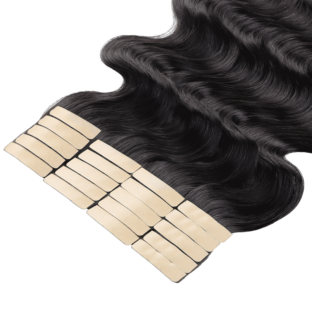 Lashey Seamless Tape in Hair Extensions Body Wave Virgin Human Hair